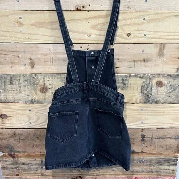 Pacsun Black Jean Jumper Women’s Small - Picture 2 of 6